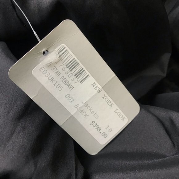 Elie Tahari Tailored Black Bristol Blazer - Picture 2 of 11